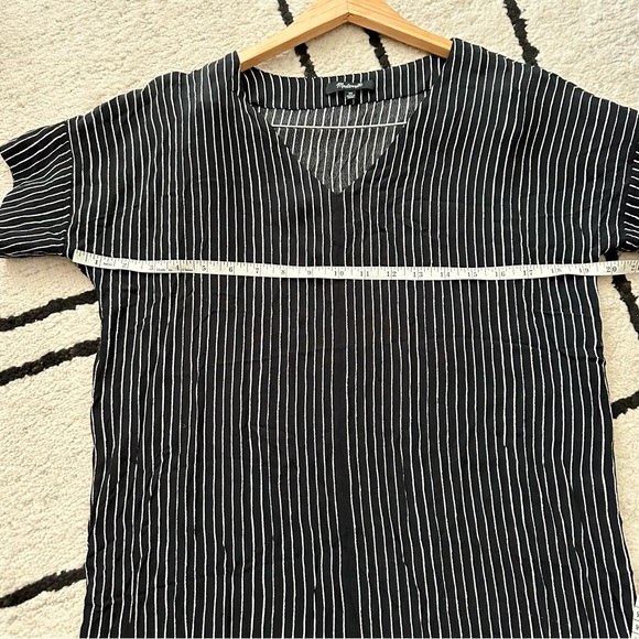 Madewell Black Striped Novel T-shirt Mini Dress - Picture 8 of 8